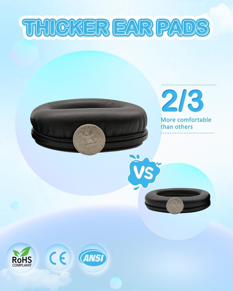 ZOHAN štitnici za uši, zaštitni štitnici za uši, sklopivi štitnici za uši koji blokiraju buku, pasivna zaštitna navlaka za uši za malu djecu