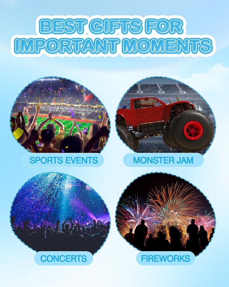 ZOHAN štitnici za uši, zaštitni štitnici za uši, sklopivi štitnici za uši koji blokiraju buku, pasivna zaštitna navlaka za uši za malu djecu