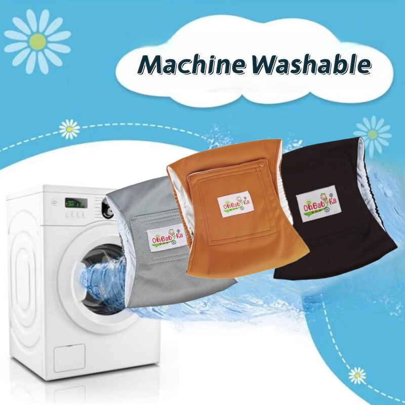 Pelene za muške pse koje se mogu prati Višekratna fiziološka higijenska gaćica za kućne ljubimce Pelena za trbušnu traku Visoko upijajuće pelene otporne na curenje