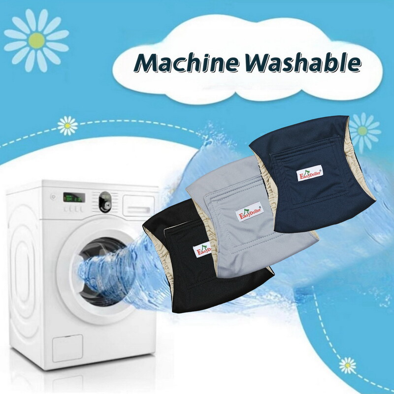 Perive pelene za muške pse Higijenske gaćice za kućne ljubimce koje se mogu višekratno upotrijebiti Pelene za umotavanje oko trbuha Upijajuće gaćice za pse otporne na curenje