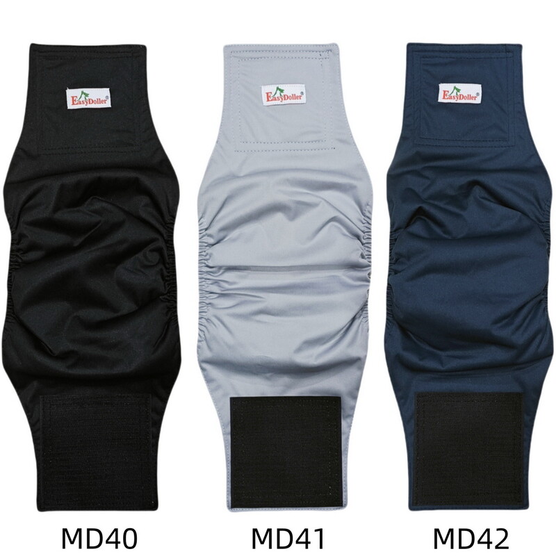 Perive pelene za muške pse Higijenske gaćice za kućne ljubimce koje se mogu višekratno upotrijebiti Pelene za umotavanje oko trbuha Upijajuće gaćice za pse otporne na curenje