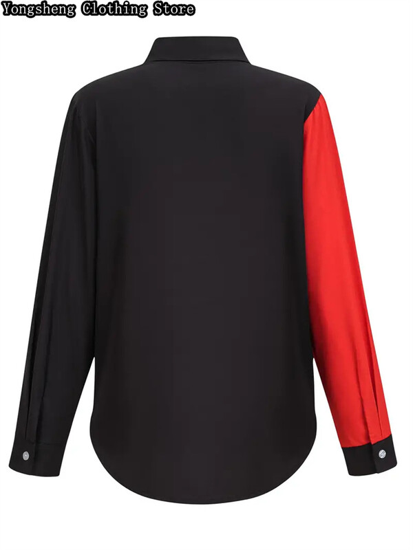 Ljetna ženska košulja od ledene svile s dugim rukavima za ljeto 2024., europski vrući novi stil, popularna havajska odjeća za odmor