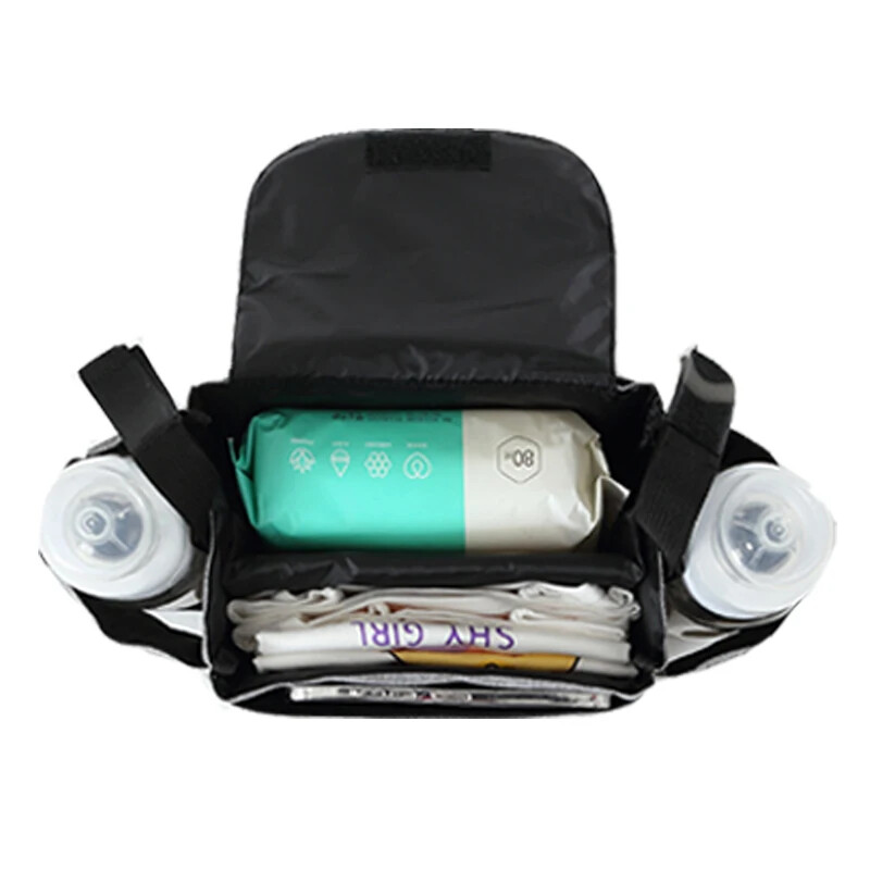 Torba za pelene Crtić Organizator za dječja kolica Torbe za pelene Kolica Kolica Kuka za košaru Kolica Dodaci za kolica