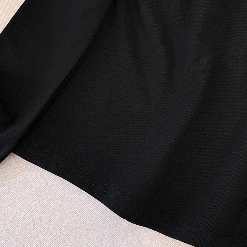 OCEANLOVE Jesen Zima Ženske košulje i bluze od flisa Korejska moda Slatke bluze Mujer Elegantne jednostavne šik majice s velikom mašnom