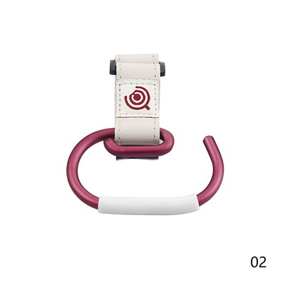Cărucior pentru cărucior solid Cârlige pentru cărucior pentru cărucior pentru copii Umeraș pentru cărucior cu curea din PU Geantă carabinier Cârlig rotativ Accesorii pentru cărucior