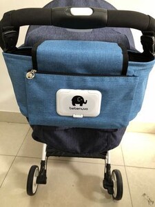 Geantă pentru scutece Organizator pentru cărucior pentru copii cu desene animate Genți pentru scutece pentru cărucior Cărucior Cărucior Coș Cârlig Accesorii pentru cărucior