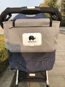 Geantă pentru scutece Organizator pentru cărucior pentru copii cu desene animate Genți pentru scutece pentru cărucior Cărucior Cărucior Coș Cârlig Accesorii pentru cărucior