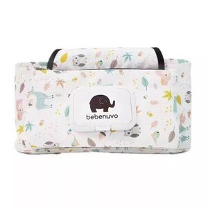 Geantă pentru scutece Organizator pentru cărucior pentru copii cu desene animate Genți pentru scutece pentru cărucior Cărucior Cărucior Coș Cârlig Accesorii pentru cărucior