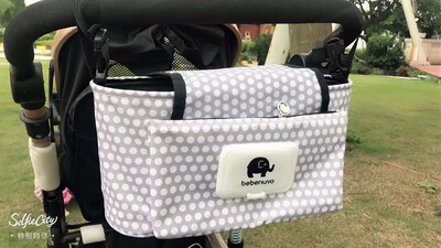Geantă pentru scutece Organizator pentru cărucior pentru copii cu desene animate Genți pentru scutece pentru cărucior Cărucior Cărucior Coș Cârlig Accesorii pentru cărucior