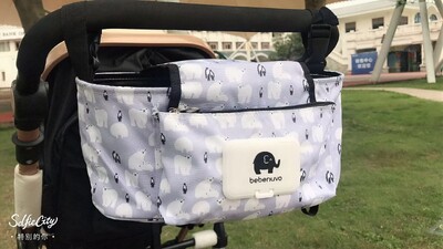 Geantă pentru scutece Organizator pentru cărucior pentru copii cu desene animate Genți pentru scutece pentru cărucior Cărucior Cărucior Coș Cârlig Accesorii pentru cărucior