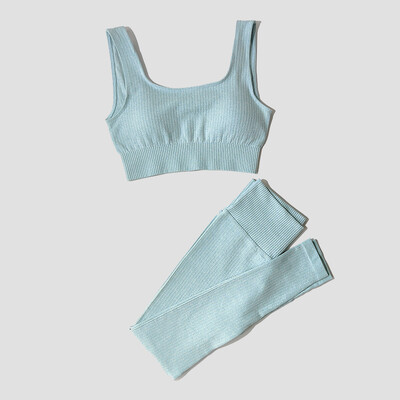 Îmbrăcăminte sport pentru femei Set de yoga Îmbrăcăminte de antrenament Îmbrăcăminte atletică Sport Sală de gimnastică Jambiere fără sudură Fitness Sutien Crop Top Costum de yoga cu mâneci lungi