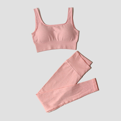Îmbrăcăminte sport pentru femei Set de yoga Îmbrăcăminte de antrenament Îmbrăcăminte atletică Sport Sală de gimnastică Jambiere fără sudură Fitness Sutien Crop Top Costum de yoga cu mâneci lungi