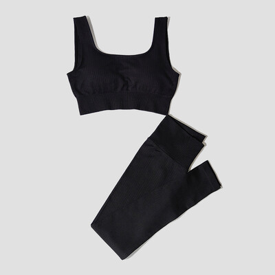 Îmbrăcăminte sport pentru femei Set de yoga Îmbrăcăminte de antrenament Îmbrăcăminte atletică Sport Sală de gimnastică Jambiere fără sudură Fitness Sutien Crop Top Costum de yoga cu mâneci lungi