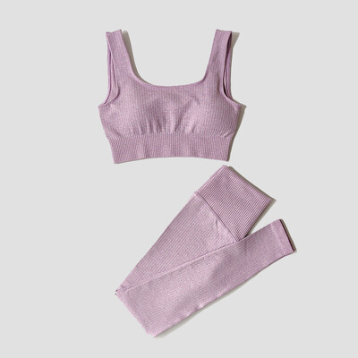 Îmbrăcăminte sport pentru femei Set de yoga Îmbrăcăminte de antrenament Îmbrăcăminte atletică Sport Sală de gimnastică Jambiere fără sudură Fitness Sutien Crop Top Costum de yoga cu mâneci lungi