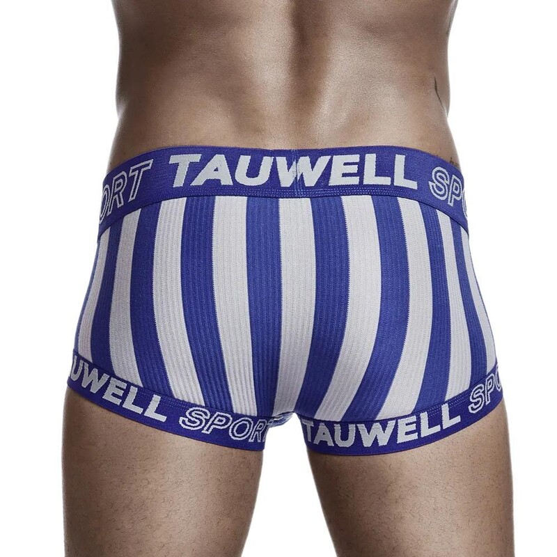 TAUWELL muške bokserice seksi donje rublje prugaste gaćice niskog struka muško donje rublje bokserice novi dizajn