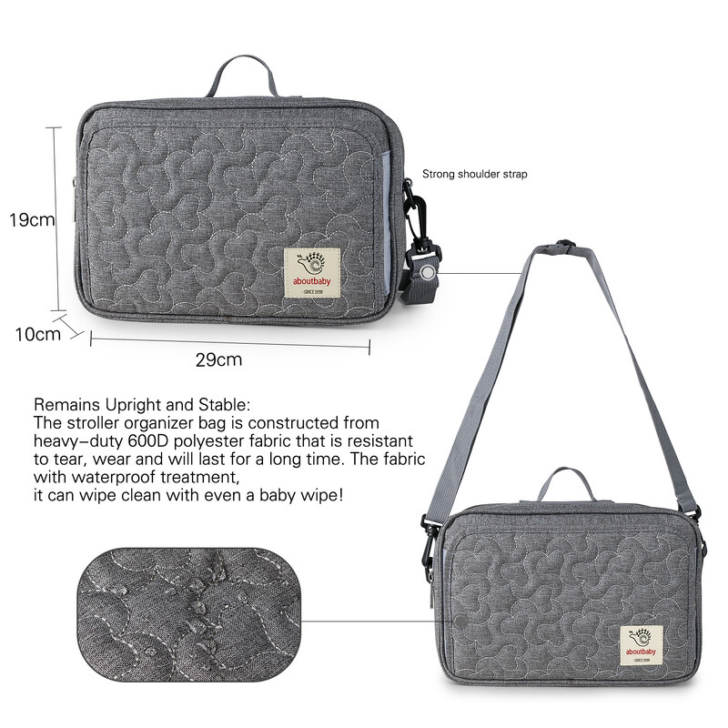 2022 Nova vodootporna dječja izvezena torba za dječja kolica torba za pohranu torba za pelene torba za majku bebu torba za mamu torba za pelene