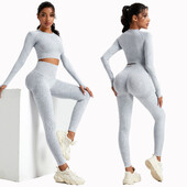Spălați Seturi Pantaloni Toamnă Skinny Stretch Seturi Pantaloni Sport Imbracaminte frumoasa