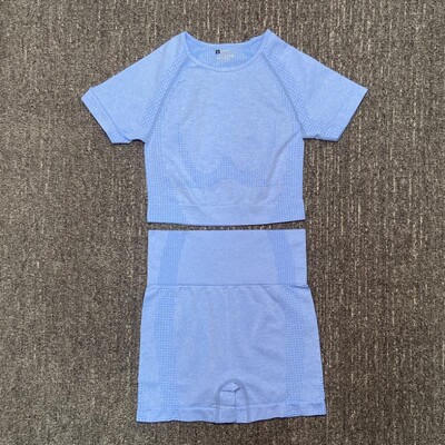 2/3/5 buc. Costume sportive pentru femei fără sudură Set de yoga Îmbrăcăminte sportivă de antrenament Îmbrăcăminte de gimnastică Fitness Top cu mânecă lungă Leggings cu talie înaltă