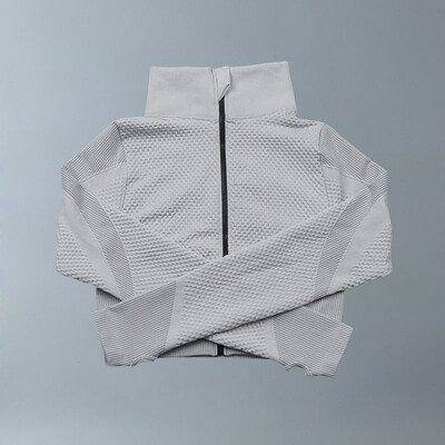 Costume de yoga Femei Îmbrăcăminte de fitness Set de gimnastică Ținute sport Antrenament Exercițiu Pantaloni de antrenament Sutien cu mânecă lungă Crop Top Treninguri pentru femei