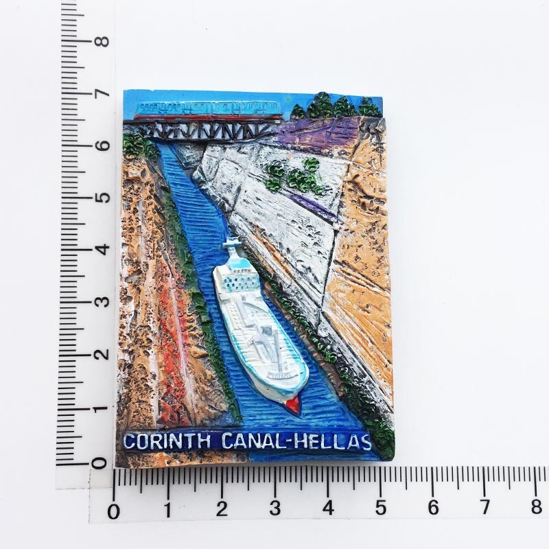 Kreativni suveniri Rukotvorine od smole za putovanja iz cijelog svijeta Španjolska Italija Grčka Magneti Magneti za hladnjake