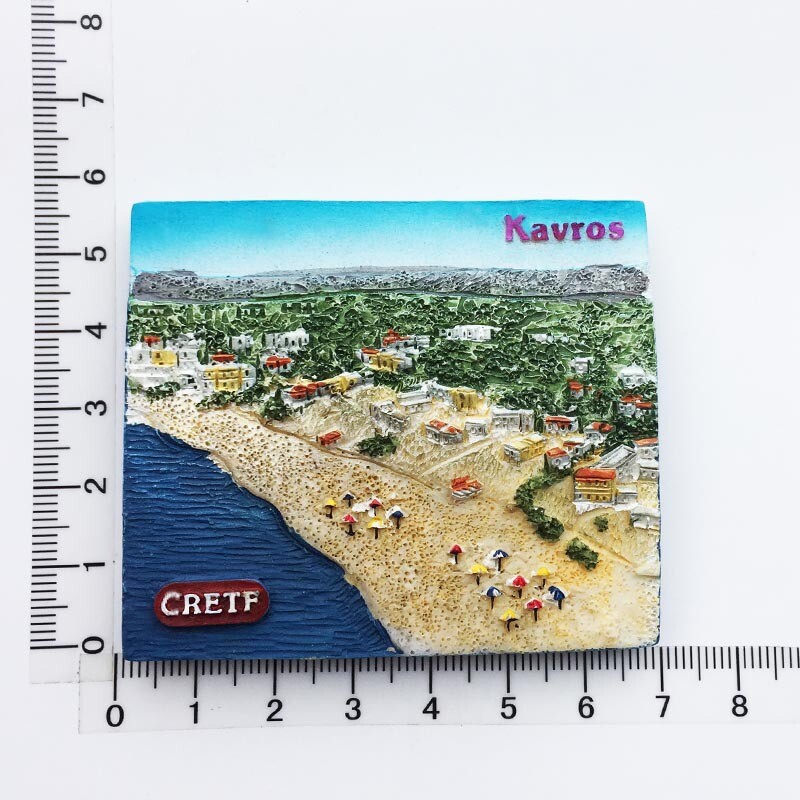 Kreativni suveniri Rukotvorine od smole za putovanja iz cijelog svijeta Španjolska Italija Grčka Magneti Magneti za hladnjake