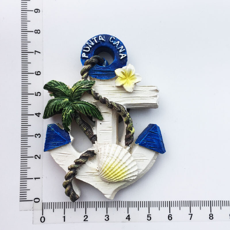 Kreativni suveniri Rukotvorine od smole za putovanja iz cijelog svijeta Španjolska Italija Grčka Magneti Magneti za hladnjake