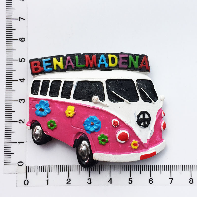 Kreativni suveniri Rukotvorine od smole za putovanja iz cijelog svijeta Španjolska Italija Grčka Magneti Magneti za hladnjake