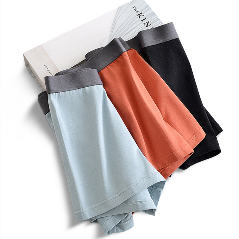 2Pcs Muške gaćice Pamuk Muško donje rublje Boksačice Gaćice Kratke hlače L-5XL Velike veličine Visoko elastične Prozračne Mekane Seksi Udobne