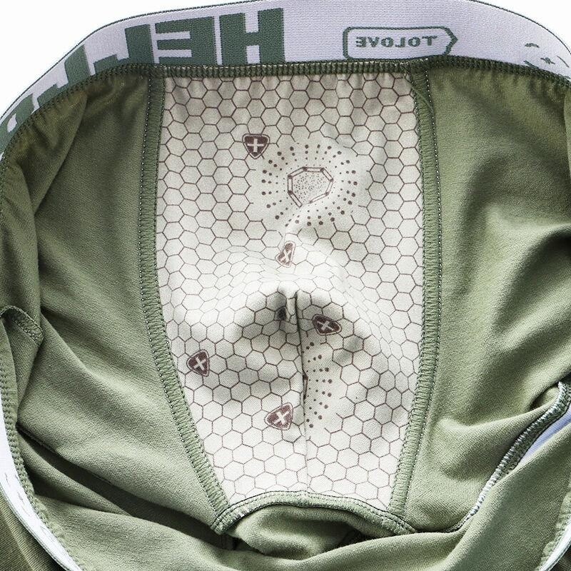 3 komada muškog donjeg rublja Boksačice Muške gaćice Pamučne muške boksačice Elastične muške udobne gaćice s printom koje upijaju vlagu