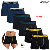 6tk pakk 2024 Brand Boxer Fashion Style Meeste Aluspüksid Puuvillane Aluspesu Meeste Ja Aluspüksid Homme Luksuskomplekti Lühikesed püksid Box Slips