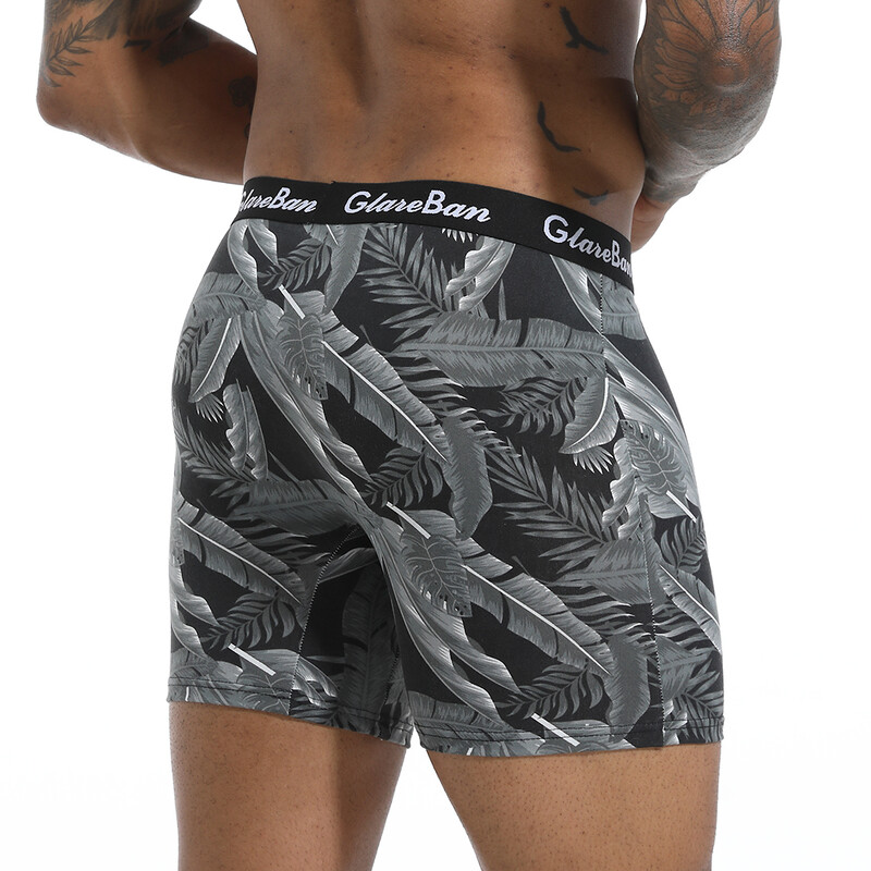 Συσκευασία 5 τμχ Μπόξερ μεσαίου μήκους Ανδρικά εσώρουχα Πολυεστερικά ανδρικά σώβρακα για άντρες Sexy Homme Boxershorts Box Panties Σετ Παρτίδα