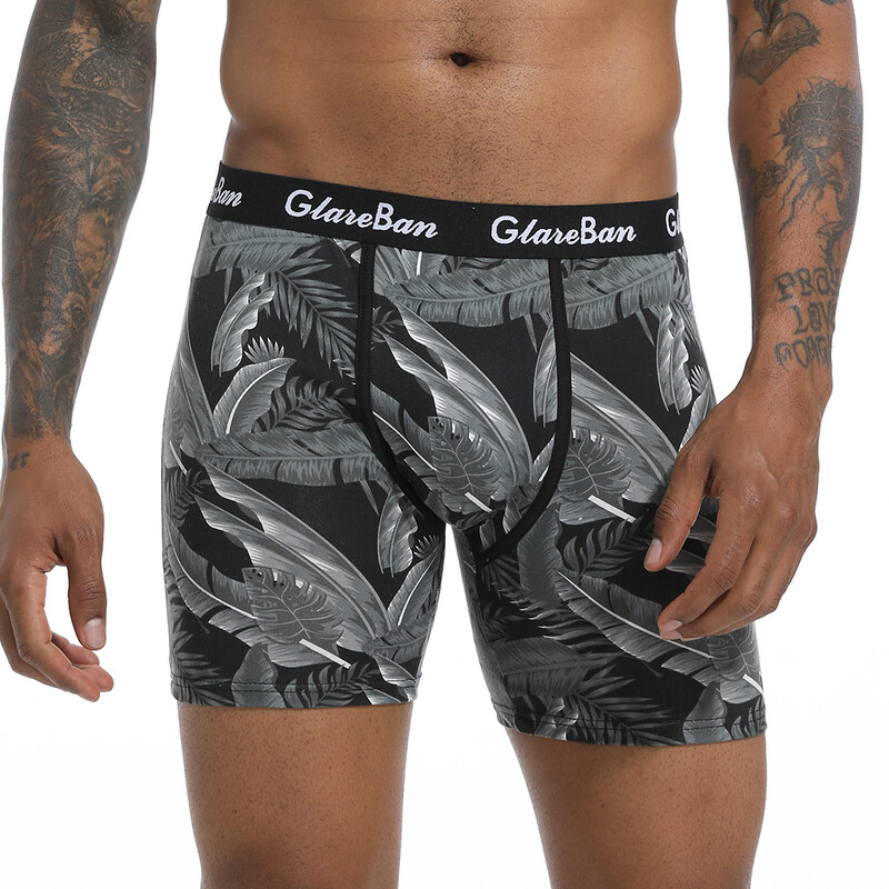 Συσκευασία 5 τμχ Μπόξερ μεσαίου μήκους Ανδρικά εσώρουχα Πολυεστερικά ανδρικά σώβρακα για άντρες Sexy Homme Boxershorts Box Panties Σετ Παρτίδα