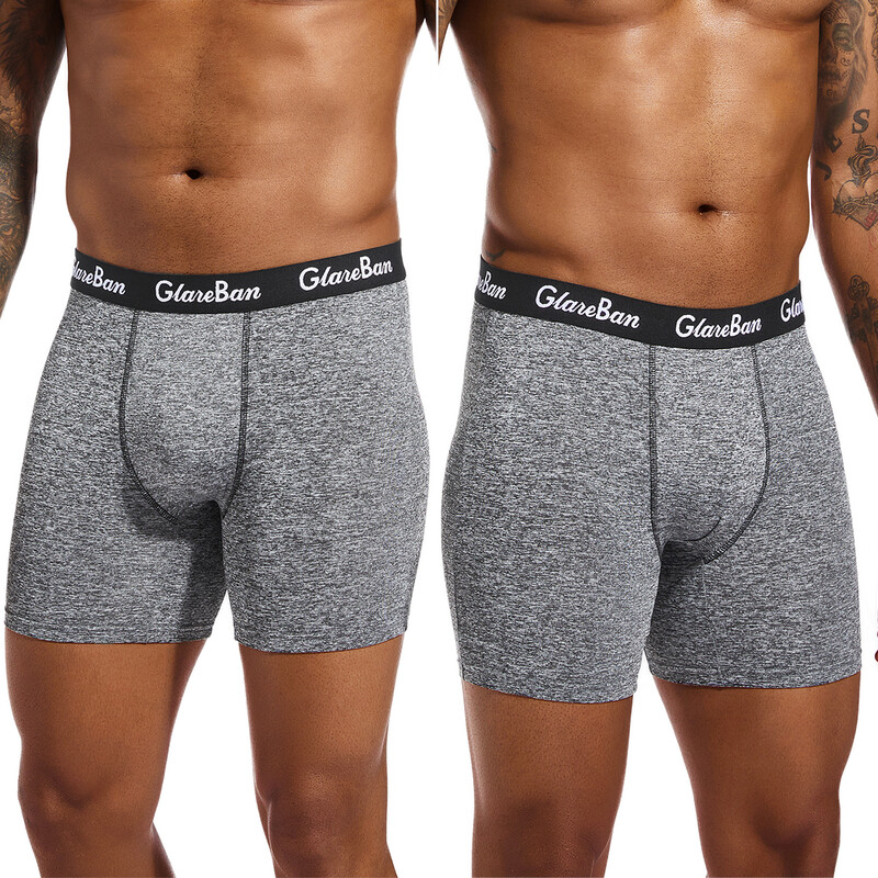 Σετ 4 τμχ Boxer σορτς μεσαίου μήκους Ανδρικά εσώρουχα Ανδρικά σώβρακα για άνδρες Homme Boxershorts Slips Soft εσώρουχα Μάρκα