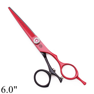 Foarfece profesionale de coafură 5,5" 6" Purple Dragon JP 440C Foarfece de tuns cu degetul mare pivotant Foarfece de tuns frizer Z9019