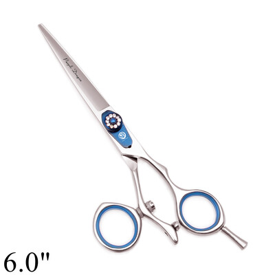 Foarfece profesionale de coafură 5,5" 6" Purple Dragon JP 440C Foarfece de tuns cu degetul mare pivotant Foarfece de tuns frizer Z9019