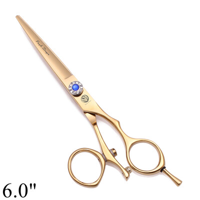 Foarfece profesionale de coafură 5,5" 6" Purple Dragon JP 440C Foarfece de tuns cu degetul mare pivotant Foarfece de tuns frizer Z9019