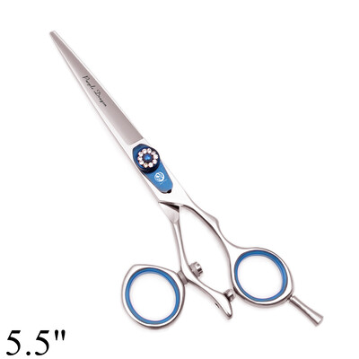 Foarfece profesionale de coafură 5,5" 6" Purple Dragon JP 440C Foarfece de tuns cu degetul mare pivotant Foarfece de tuns frizer Z9019
