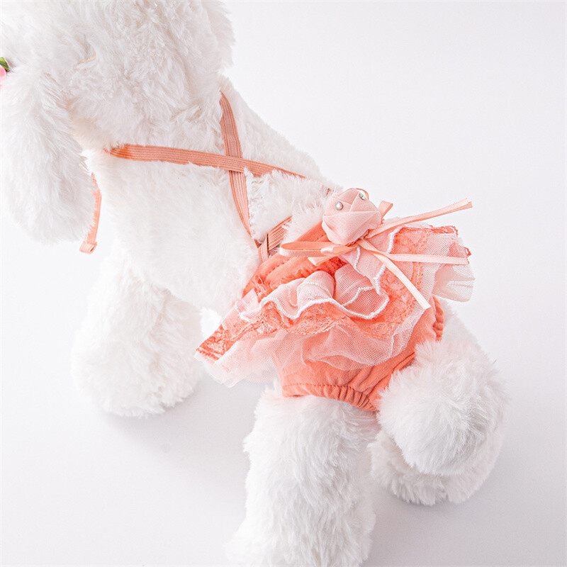 Σορτς για κορίτσια με ζαρτιέρες κινουμένων σχεδίων Άνετα βαμβακερά εσώρουχα για σκύλους για μικρά σκυλιά Chihuahua Teddy ρούχα pañales para perros