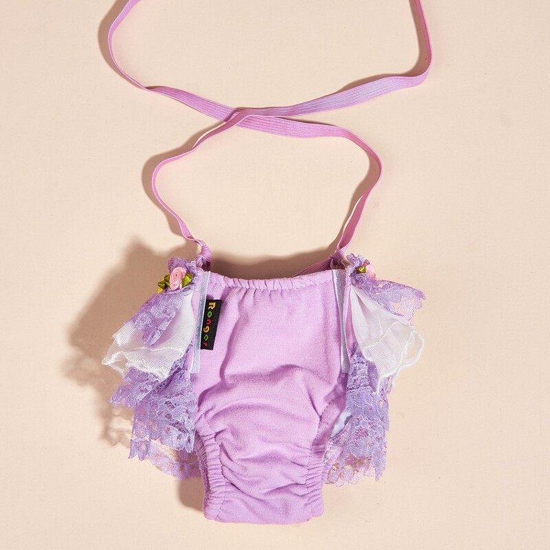 Σορτς για κορίτσια με ζαρτιέρες κινουμένων σχεδίων Άνετα βαμβακερά εσώρουχα για σκύλους για μικρά σκυλιά Chihuahua Teddy ρούχα pañales para perros