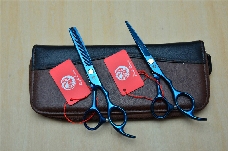 1005Z 5,5`` 16cm Purple Dragon Blue Χρώμα Καλύτερο ψαλίδι κομμωτικής Ψαλίδι κοπής Ψαλίδι αραίωσης επαγγελματικό ψαλίδι μαλλιών