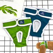 Scutece pentru câini Pantaloni fiziologici, lavabili, pentru femei, pantaloni scurți pentru câini, moale, pentru fete, pentru câini, pentru animale de companie, Lenjerie de corp Chiloți sanitari
