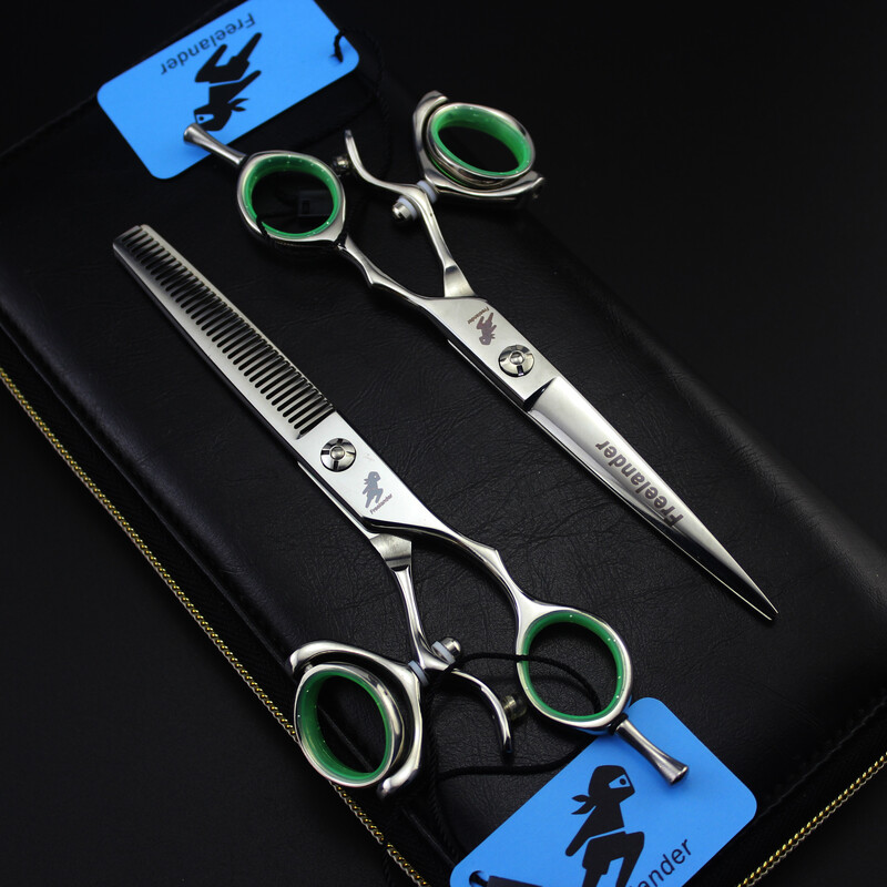 5,5 6,0" Έκπτωση 360 Περιστρεφόμενο ψαλίδι Ιαπωνικό ψαλίδι μαλλιών Ψαλίδι κομμωτηρίου Ψαλίδι κομμωτηρίου Ξυριστική μηχανή κομμωτήριο Ψαλίδι κούρεμα