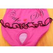 Pantaloni menstruali pentru animale de companie Scutece reutilizabile pentru câini Scutece pentru câini din dantelă Chiwawa Prevenirea femeilor infectate Pantaloni scurți Lenjerie de corp Pantaloni menstruali