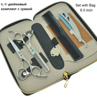 Smith Chu 5.0" 5.5" 6.0" 6.5" 7" Foarfece profesionale de tuns pentru coafura pentru salon Foarfece pentru subțiere Furnizori de frizer A0035C