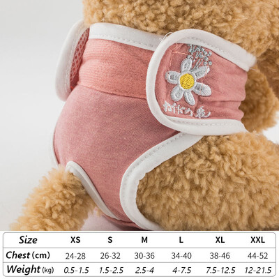 Pantaloni scurți cu imprimeu drăguț pentru animale de companie, haine lavabile pentru femei, pisici, pentru câini de talie mică, mijlocie, Chihuahua, Shiba Inu, haine pentru fete anti-hărțuire