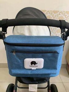 Geantă pentru scutece Geantă pentru cărucior pentru copii din desene animate Geanta organizatoare Genți pentru scutece pentru cărucior Cărucior Cărucior Coș Cârlig Accesorii pentru cărucior