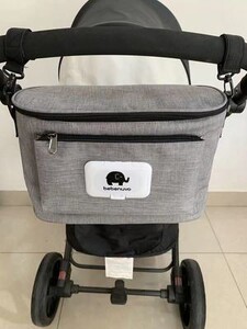 Geantă pentru scutece Geantă pentru cărucior pentru copii din desene animate Geanta organizatoare Genți pentru scutece pentru cărucior Cărucior Cărucior Coș Cârlig Accesorii pentru cărucior