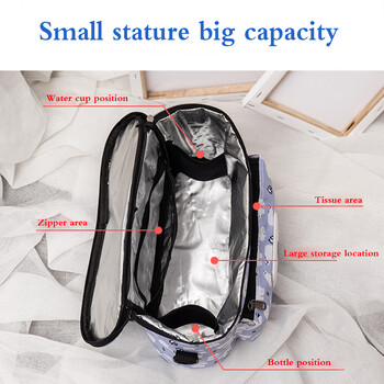 Τσάντα πάνας Cartoon Baby Stroller Bag Organizer Bag Πάνα τσάντες πάνες Carriage Buggy Cart Cart Basket Hook αξεσουάρ καροτσιού