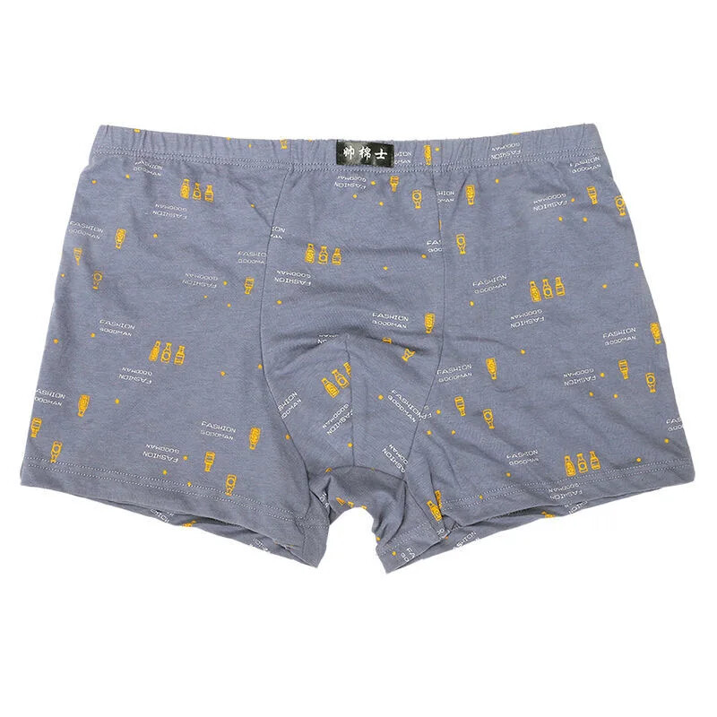 5 τεμάχια/Παρτίδα Boxers Ανδρικά εσώρουχα Ανδρικά βαμβακερά σορτς μπόξερ Ανδρικά παντελόνια μπόξερ Τέσσερις γωνίες Χαλαρά αναπνεύσιμα άνετα σορτς