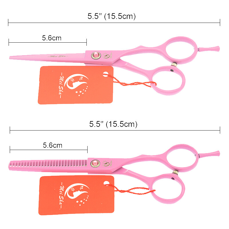 Meisha 5,5 ιντσών επαγγελματικό ψαλίδι μαλλιών κοπής αραίωση ψαλίδι styling Barber κομμωτήριο Scissor Hair Salon Tool A0021A